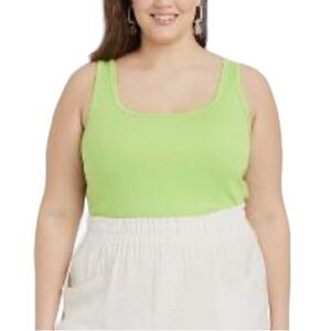 Cotton On Curve Ottoman Square Neck Tank